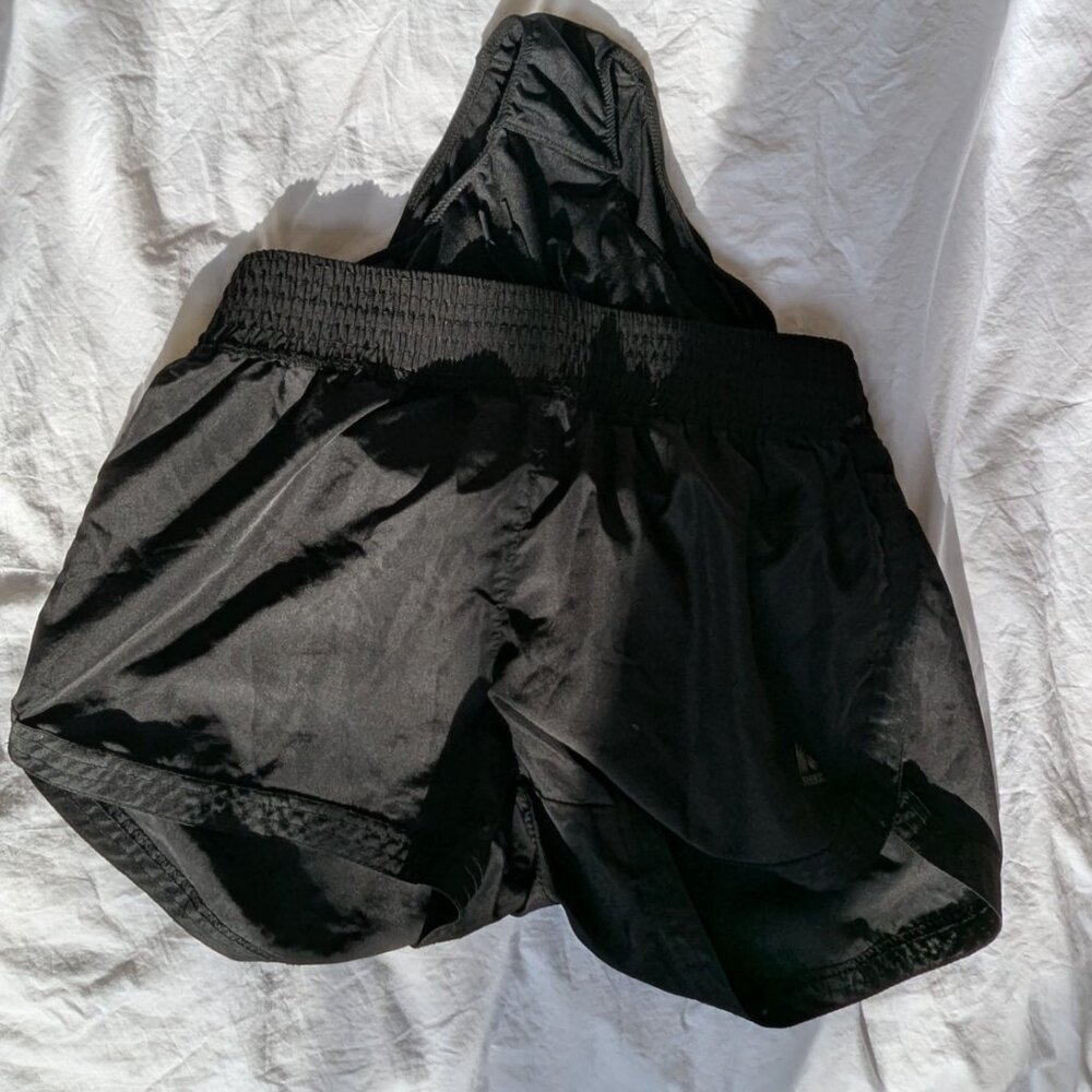 RBX Womens Workout Running Shorts Size S Small Black Athletic Built In Liner - Picture 8 of 8